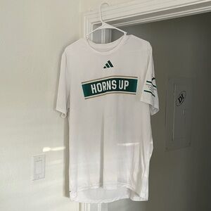 White 'Horns Up' T-Shirt